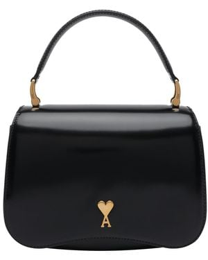 Ami Paris Paris Paris Handbag - Black
