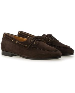 Bally Moccasin Pathy Calf Loafers - Brown