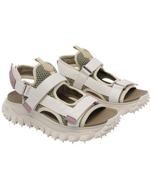 Moncler Sandals Fabric/Rubber Sole - Metallic