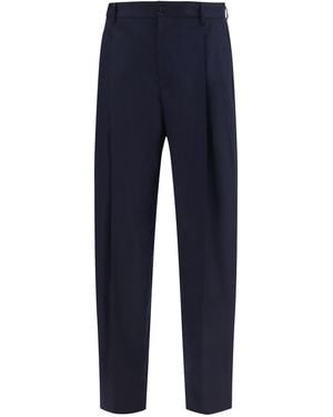 Dolce & Gabbana Flannel Pants - Blue
