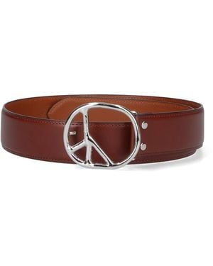 Needles Belts Cow Leather - Brown