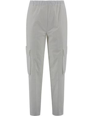 Antonelli Cotton Trousers - Grey