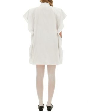 Stella McCartney Poplin Dress Cotton - White