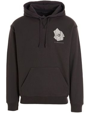 Objects IV Life Graphic Print Hoodie - Black