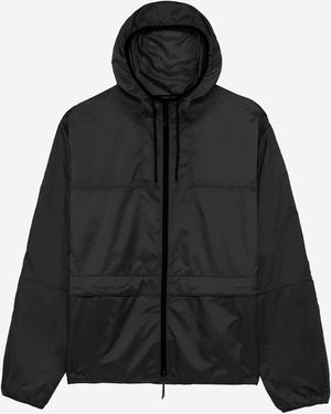 Autry Nylon Jacket With Logo - Black