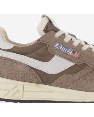 Autry Low Trainers Reelwind Leather Trainers - Grey
