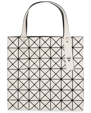 Issey Miyake Tote Bag Prism Frost Polyester Handbags - Natural