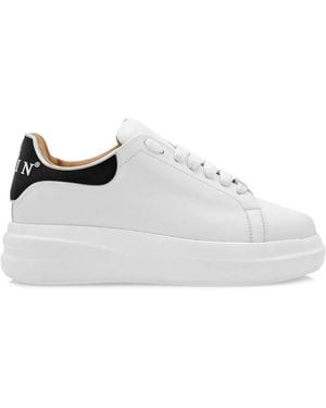 Philipp Plein Trainers Leather Leather: 100. Trainers - White