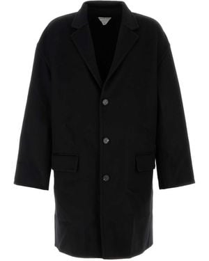 Bottega Veneta Wool Coat - Black