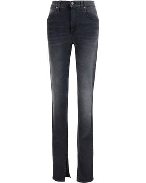 Gucci Skinny Washed Cotton Denim Jeans Cotton; Elastane - Blue