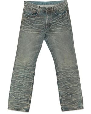 Acne Studios Regular Fit Faded Jeans Cotton & Straight-Leg - Gray