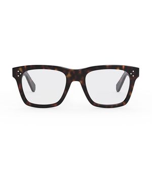 Celine Cl50119I 3 Dots 052 Dark Havana Glasses - Black