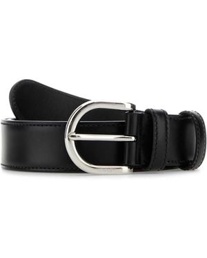 Prada Leather Belt - Black