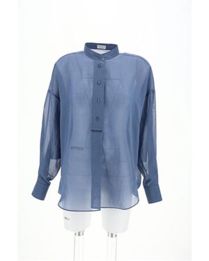 Brunello Cucinelli Blousa - Blue