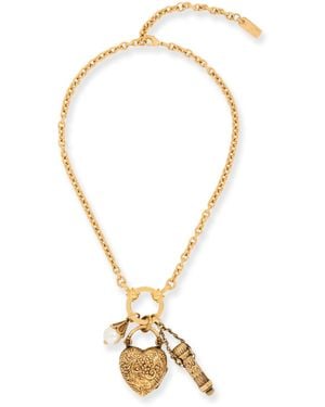 Chloé Choker Chateau Treasures Metal Necklace - Metallic