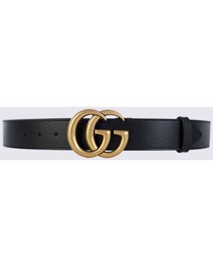 Gucci Leather Belt - Black