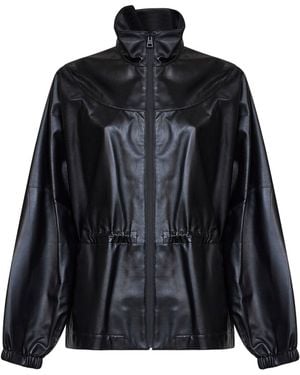 Givenchy Lamb Nappa Leather Jacket - Black