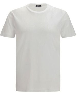 Tom Ford Cotton T-Shirt - Grey