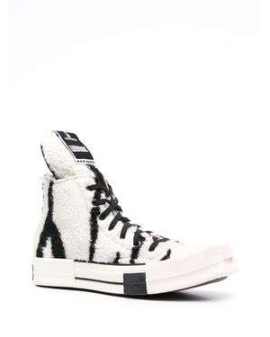 CONVERSE X DRKSHWD Sneakers Furs & Skins->Leather100 - White