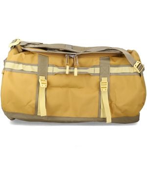 The North Face Base Camp S Duffle Recycled Poly Tarpaulin Backpack - Metallic