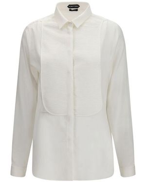 Tom Ford Silk Dress Shirt - White