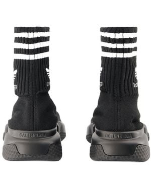 Balenciaga Speed Lt Adidas Sneakers - Black