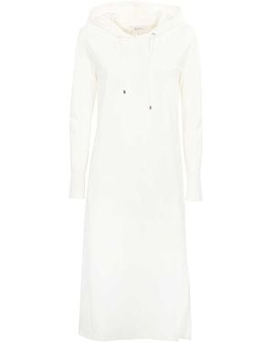 Max Mara Hooded Dress - White