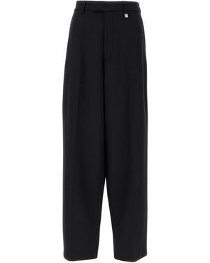 GIUSEPPE DI MORABITO Wool Pants Virgin Elastane - Black