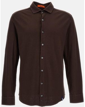 Drumohr Shirts - Brown