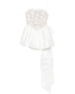 Self-Portrait Dresses - White