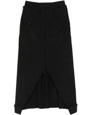 Junya Watanabe Long Skirt - Black