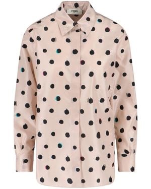 Fendi Silk Shirt - Pink