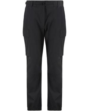 Moncler Track Pants Techno Nylon Polyamide - Black