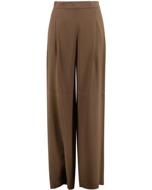 Max Mara Palazzo Trousers - Brown