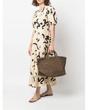 IBELIV Bags Raffia - White