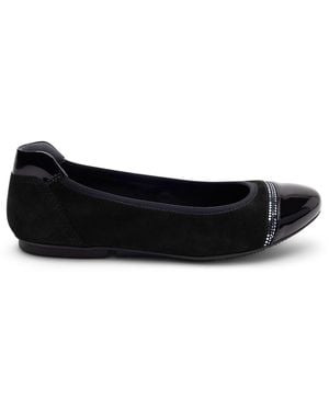 Hogan Sequinned Ballet Flats - Black
