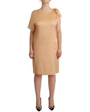 Moschino Elegant One-Sleeve Shift Dress - Multicolour