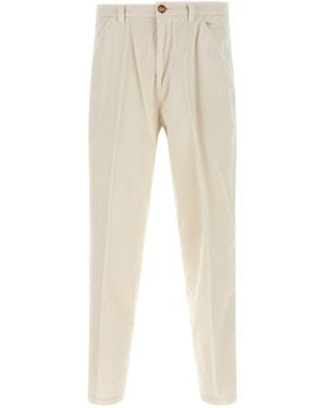 Brunello Cucinelli Corduroy Trousers - Natural