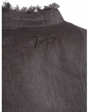P.A.R.O.S.H. Blouse Linen - Gray