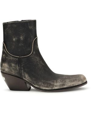 Balenciaga Memphis Ankle Boots - Black