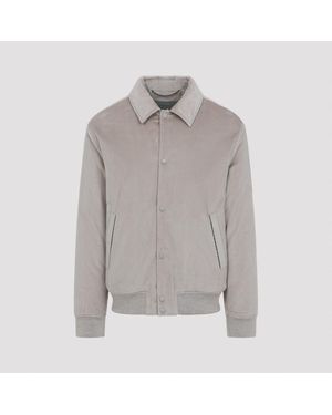 Canali Velvet Jacket - Gray