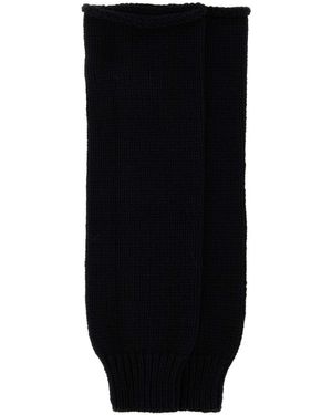 Dries Van Noten Wool Sleeves - Black