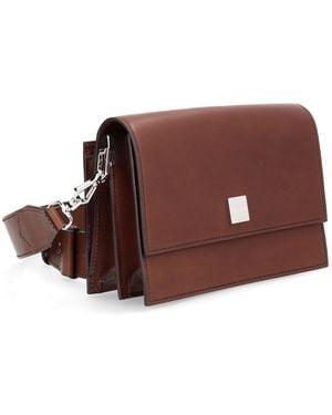Max Mara Leather Shoulder Bag - Brown