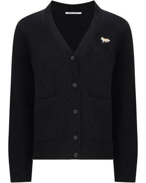 Maison Kitsuné Cardigan - Black