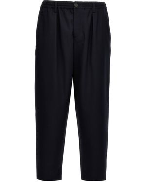 Marni Tropical Wool Trousers - Blue