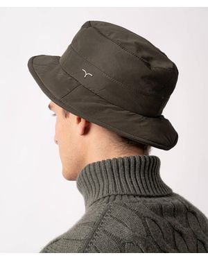 Larusmiani Bucket Hat Cap - Gray