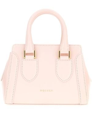 McQueen Leather Handbag - Pink