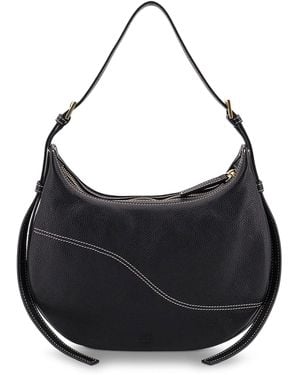 Atp Atelier Liveri Leather Shoulder Bag - Black