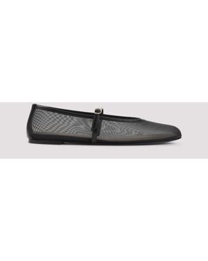 Stuart Weitzman Bareitall Ballerinas - Black