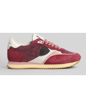 Philippe Model Blville Low Sneakers - Red